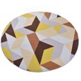 thumbnail image 3 of Alfombrilla para silla alfombrilla antideslizante redonda alfombrilla para sentarse alfombras para el área alfombra lavable alfombrilla para silla giratoria decoración para ANGGREK Otros, 3 of 8