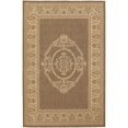 thumbnail image 2 of Couristan 1078-0712 Recife Antique Medallion Indoor/Outdoor Area Rug - Natural/Cocoa, 2 of 2