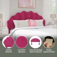 thumbnail image 3 of Elina Upholstered Full/Queen Headboard, Pink, by Hillsdale Living Essentials, 3 of 16