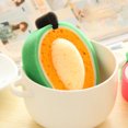 thumbnail image 3 of Koszal Fruit Shape Strong Water Absorbent Sponge Cleaning Pan Dish Cloth Washing Towel, 3 of 8