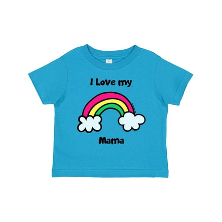 

Inktastic I Love My Mama Gift Toddler Boy or Toddler Girl T-Shirt