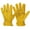 M, variant on comerut 1 Pair Faux Leather Working Gloves Anti-slip Waterproof Thick Men Women Hand Protector Protection Housework Yardwork Outdoor Gardening Gloves