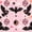 Color 1, variant on Peel and Stick Wallpaper 23.6in x 9.8ft Black Bat Pink Floral Seamless Gothic Cottagecore Style Contact Paper Vinyl Waterproof Self Adhesive Wall Paper for Bedroom Shelf Cabinet Renter Friendly