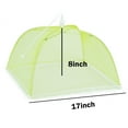 thumbnail image 3 of (Clearance) BNNG 2 Pack Pop-Up Mesh Food Covers, Umbrella-Style Folding Mesh Food Cover Picnic Dome, Food Protector Tent Keep Out Flies, Bugs, Mosquitoes, 3 of 7