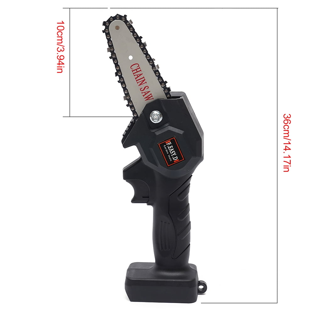 Powerful Cordless Lithium Battery Chain Saw – Efficient Cutting, 550W Motor, Safety Features