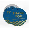 thumbnail image 2 of Inkdotpot Pack Of 50 Thank You For Celebrating With Us Bridal Shower-Baby Shower-Retirement-Wedding-Birthday Favor Paper Tags Craft Real Gold Foil Hang Tags, 2 of 7