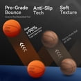 thumbnail image 4 of Baloncesto Jollyou Silent, tamaño 7 (29,5 cm), sin aire, para interiores, 4 of 7