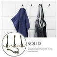 thumbnail image 6 of Clothes Hook Wall Storage Cubicle Hooks for Fabric Walls Metal Backpack Black Hanging Heavy Duty Towel 4 Pcs, 6 of 6