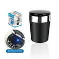 thumbnail image 6 of Cigar Ashtray Suspended Dazzling Ambient Light With Cover LED Lights Car Ashtray Smoking Accessories, 6 of 6