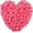 Rose Red, variant on Dalrosia 150PCS Pom Poms, Fuzzy Pompom Puff Balls, 1 Inch Craft Pom Poms Balls for DIY, Arts, Crafts Projects, Birthday Decorations