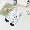thumbnail image 7 of Pofeuu Undersea Animals Print 30cm Socks, Adult Running Hiking Socks for Youth and Adult, 7 of 7
