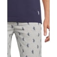 thumbnail image 4 of U.S. Polo Assn. Men's Lounge Short Sleeve T-Shirt and Shorts Set, 4 of 5