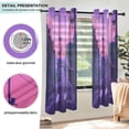 thumbnail image 3 of Yayeee Window Curtains Light Filtering 63"x52" Grommet Panel Pair Home Living Room Decor, White Cat Walking, 3 of 7