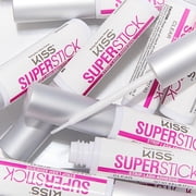 Kiss SuperStick 5-Day Extended Wear Strip Lash Liquid False Eyelash Adhesive, Net Wt. 4.8g - Clear