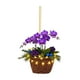 thumbnail image 1 of Adorno navideño de cesta de flores | Colgante acrílico plano 2D | Decoración festiva para árboles de Navidad, coronas y decoración del hogar | Diámetro de 3,14 pulgadas, 1 of 1