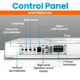 thumbnail image 2 of Pyle Amplified Low-Profile 900 Watt Under-Seat Compact Car Subwoofer, 10-Inch, 2 of 8