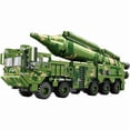 thumbnail image 3 of Bloques de construcción de tanques militares de la Segunda Guerra Mundial, modelo de tanque de camión y lanzador de misiles de rango medio, regalo para niños, juguetes para niños,NO BOX, 3 of 6