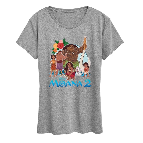 Moana - Group Photo - Women's Short Sleeve Graphic T-Shirt