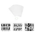 thumbnail image 3 of 12pcs Alfabetos Número Stencils Pintura Scrapbook Coloring Plantilla Decorativa, 3 of 7