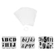 thumbnail image 3 of 12pcs Alfabetos Número Stencils Pintura Scrapbook Coloring Plantilla Decorativa, 3 of 7