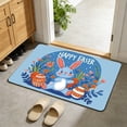 thumbnail image 6 of ddioayh Doormat Easter Themed Welcome Mat Super Absorbent Quick Drying with Non Slip Rubber Backing for Spring Holiday-Theme-Decor Decor Front Door Porch Entryway, 6 of 6