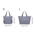 thumbnail image 5 of Travel Bag Beach Bag Stripe Handbag Gym Bag Large Capacity Fitness Bag, 5 of 15