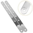 thumbnail image 2 of 2Pcs Flat Bracket Replacement Mounting Plate Stainless Steel Corner Bracket Mending Plate, 2 of 8