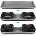 thumbnail image 2 of Segawe 43-in Adjustable Aerobic Step Platform for Home Exercise Workouts Anti-Slip Surface W/Risers, Black, 2 of 8