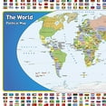 thumbnail image 2 of National Geographic The World for Kids Map, Laminated, 36" x 24", 2 of 3