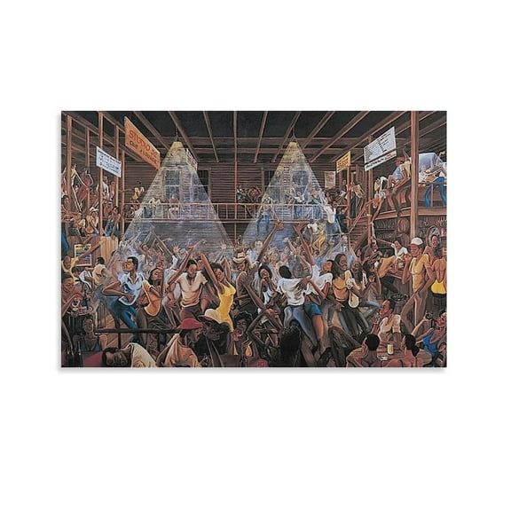 Frank Morrison American Illustration Artist Poster Canvas Wall Art Poster For Room Aesthetic And Decor Canvas Painting Posters And Prints Wall Art for Living Room Bedroom Decor