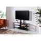 thumbnail image 2 of Soporte de TV de vidrio ancho Hodedah 49.2 "con soporte Hodedah HITV2502, 2 of 2