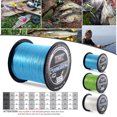 thumbnail image 2 of CAROOTU Braided Fishing Line 4 Strands Strong Multifilament PE Fishing Line Abrasion Resistant Line for Saltwater Freshwater, 2 of 6