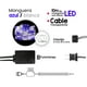 thumbnail image 4 of Manguera Navideña La Merced Decorativa Luz Led Mixta Azul/Blanco Cable Recubierto Gel 10 m, 4 of 4