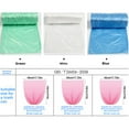thumbnail image 2 of Thickened Small Garbage Bags with Handles for Indoor Use - for Bathroom Bedroom and Kitchen, 2 of 8