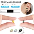 thumbnail image 3 of Mini Earbuds Invisible Mini Headphones Bluetooth 5.0 Earphones✨4 G5E4, 3 of 6