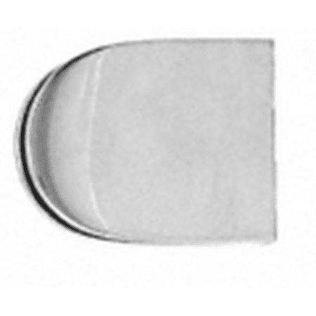 

CRL ZMF06SS Satin Stainless Mini Z-Series Glass Clamp Round Shape - Flat Base