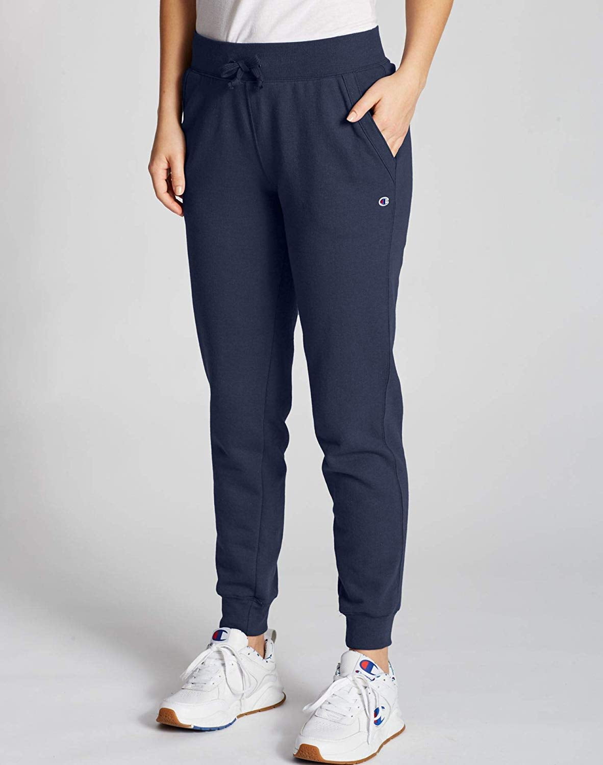 blue champion sweatpants womens