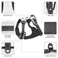 thumbnail image 6 of Daiia Red Blue Polka Dotsdog Harness, No-Pull Pet Harnessith 2 Leash Clips,Cat Harness And Leash Set,Step In Dog Harness, For Large Dogs,No Accessories Included, 6 of 8