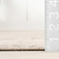 thumbnail image 2 of Nuloom Hillstone Collection Traditional Vintage Medallion Area Rug, 5' x 8', Olene Light Brown, 2 of 7