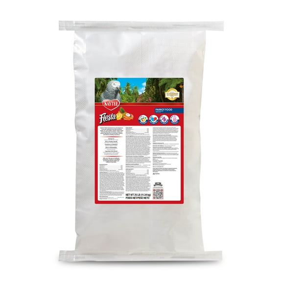 Kaytee Fiesta Parrot Food 25 pounds