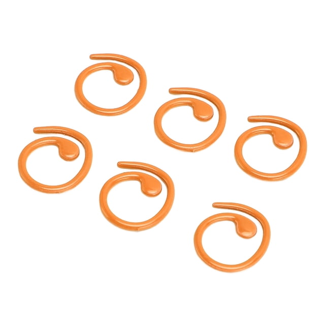 50 Pcs Marqueurs de Couture en Métal Marqueurs Spirales Crochets de Verrouillage Multifonctionnels pour Crochet Haute Résistance et Résistance à la Rouille Marquer les Points de Départ et d'Extrémité avec Marqueurs de Couture en Métal Brillant