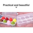 thumbnail image 3 of SHISUYAN Chic Makeup Sponge Organizer Dustproof for Daily Use 2Pcs 7.9x4.3in, 3 of 8
