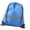 Blue, variant on Multipurpose Sports Drawstring Bag Reflective Stripe Drawstring Gym Backpack Sport Bag for Outdoor Cycling Traveling