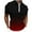 Red, variant on Dovford Zipper Polo Shirts for Men Short Sleeve Slim Fit Shirts Casual Stretch Gradient Color Zip Shirt