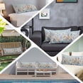 thumbnail image 6 of Blue Beige Coastal Body Pillow Covers 20"x60", Beach Starfish Summer Eucalyptus Vintage Soft Brushed Microfiber Breathable Throw Pillow Covers, Pillowcase with Zipper for Couch Sofa Bedroom, 6 of 9