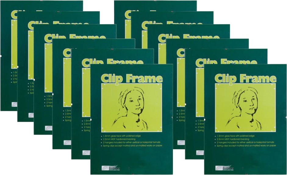 Ambiance Gallery Clip Frame Modern Low Profile Invisible Minimalist