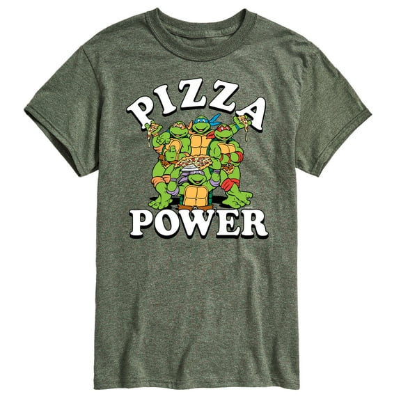 Teenage Mutant Ninja Turtles - Pizza Power - Men's Short Sleeve Graphic T-Shirt