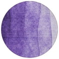 thumbnail image 2 of Addison Rugs Chantille Indoor/Outdoor Transitional Ombre Purple Washable Round Rug, 8' x 8', 2 of 5