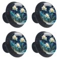 thumbnail image 2 of 4 Pcs Plants under the Stars Knobs for Kitchen Cabinet Cupboard Dresser Bookcase Drawer Pulls Handles Round Home Decor, 2 of 8