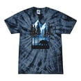thumbnail image 1 of Wild Bobby, California Cali Bear Redwoods, Animal Lover, Tie-Dye Tees, Spiral Navy, Large, 1 of 3